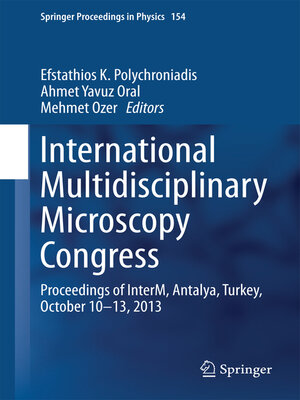 cover image of International Multidisciplinary Microscopy Congress